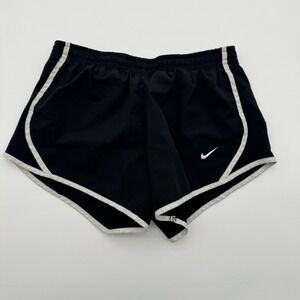 Nike Kids Dry-FIT Running Shorts Black Athletic Shorts Size S